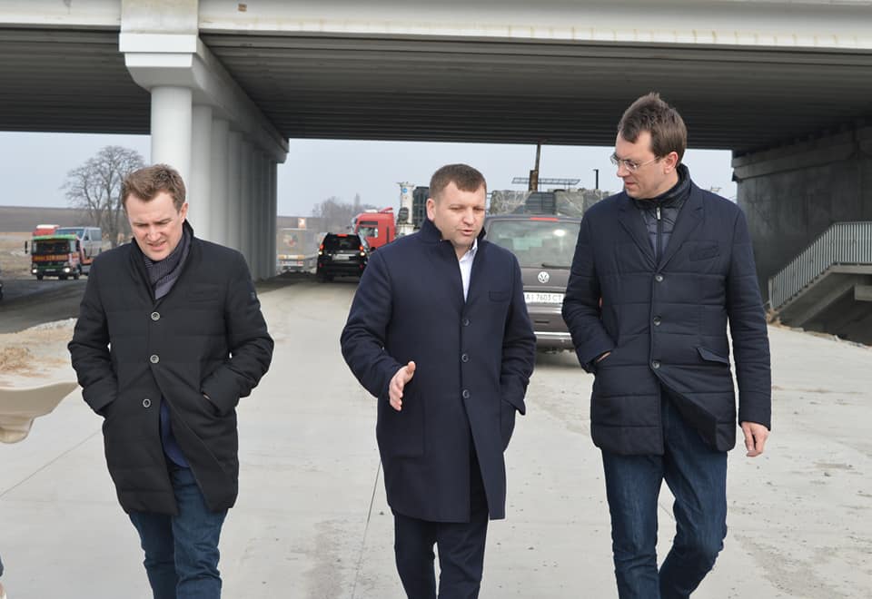Інспекція Міністра інфраструктури В.Омеляна бетонної дороги Н-31 Дніпро-Решетилівка (ВІДЕО)